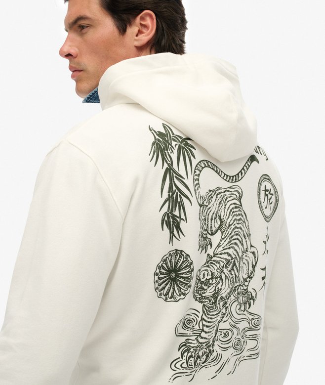 Superdry Tokyo Narrative Loose Hoodie