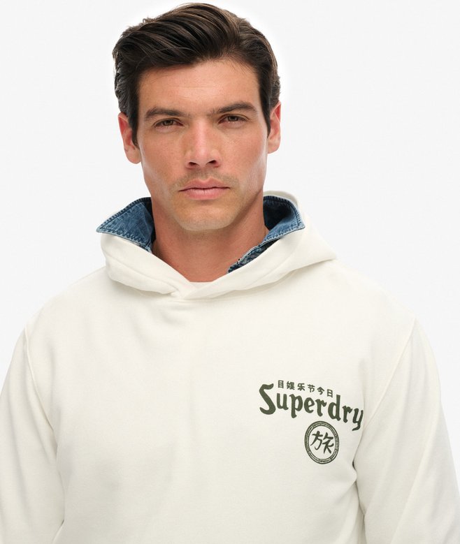 Superdry Tokyo Narrative Loose Hoodie