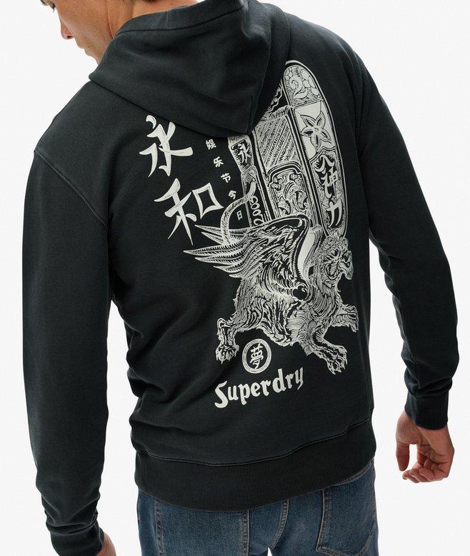 Superdry Tokyo Narrative Loose Hoodie