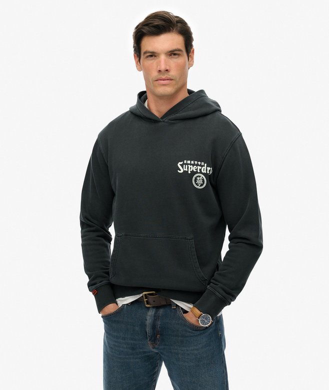 superdry Tokyo Narrative Loose Hoodie