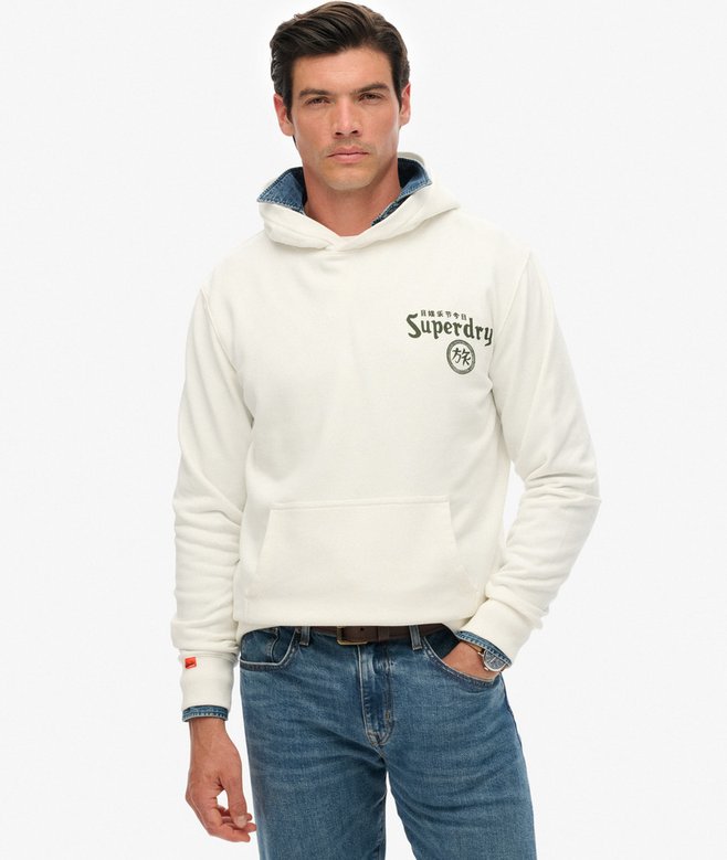 superdry Tokyo Narrative Loose Hoodie