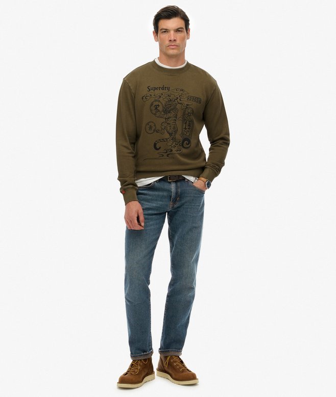 Superdry Tokyo Narrative Loose Sweatshirt