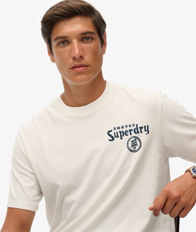 Superdry Tokyo Narrative Loose T-Shirt
