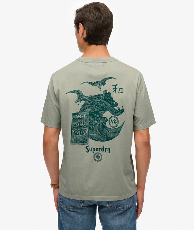 Superdry Tokyo Narrative Loose T-Shirt