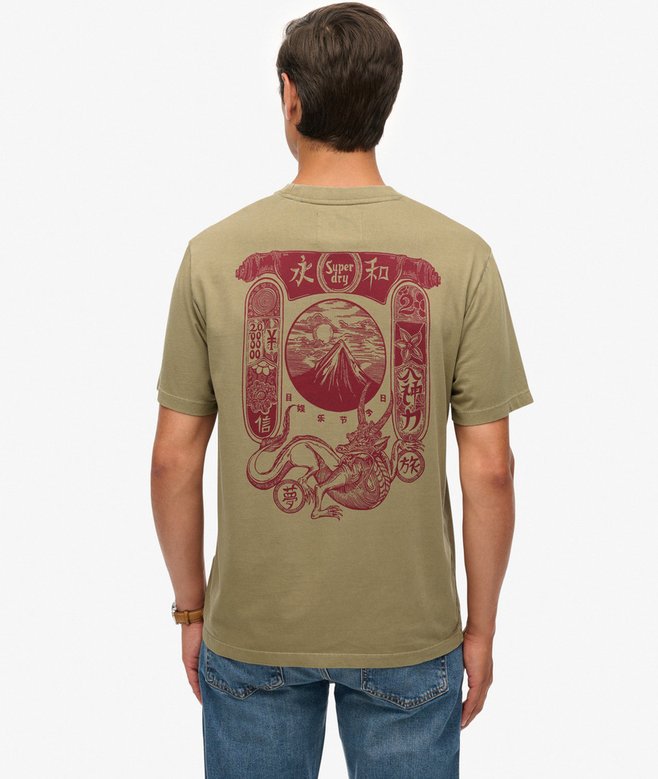 Superdry Tokyo Narrative Loose T-Shirt