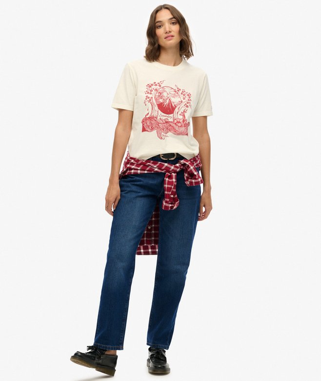 Superdry Tokyo Narrative Relaxed T-Shirt