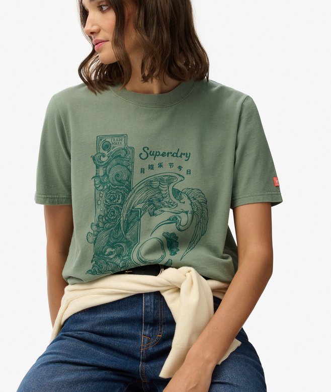 Superdry Tokyo Narrative Relaxed T-Shirt