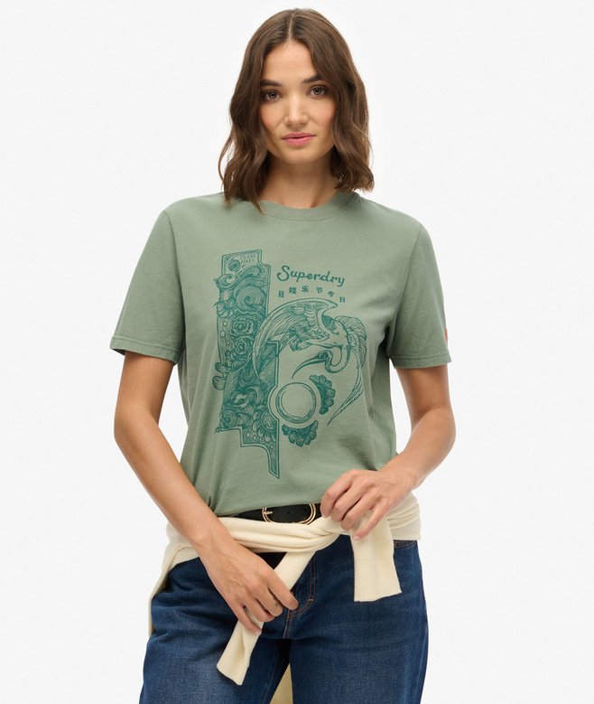 superdry Tokyo Narrative Relaxed T-Shirt