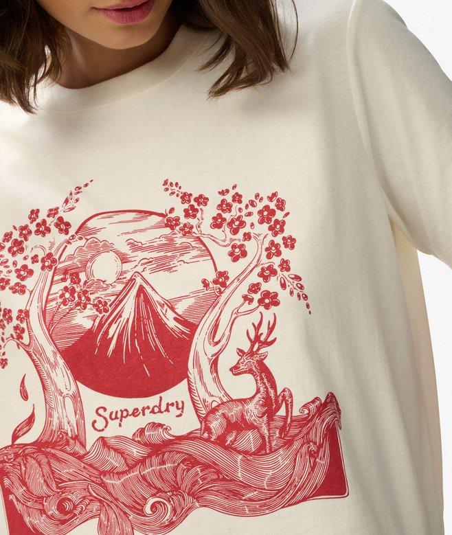 superdry Tokyo Narrative Relaxed T-Shirt