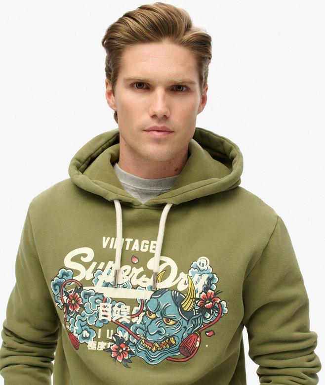 Superdry Tokyo Vintage Logo Graphic Hoodie
