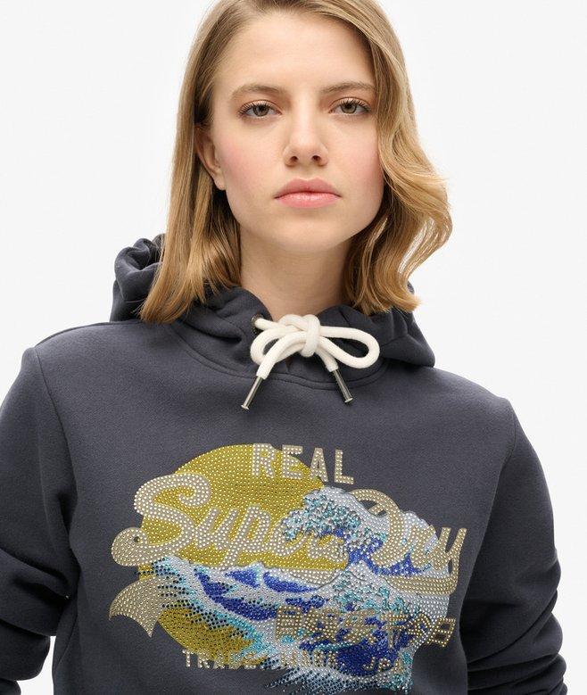 Superdry Tokyo Vintage Logo Graphic Hoodie