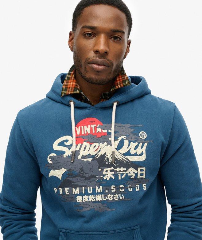 Superdry Tokyo Vintage Logo Graphic Hoodie