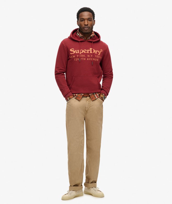 Superdry Tonal Venue Logo Hoodie
