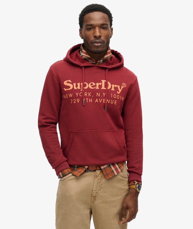 superdry Tonal Venue Logo Hoodie