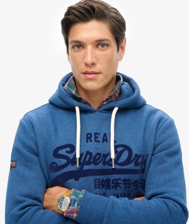 Superdry Tonal Vintage Logo Hoodie