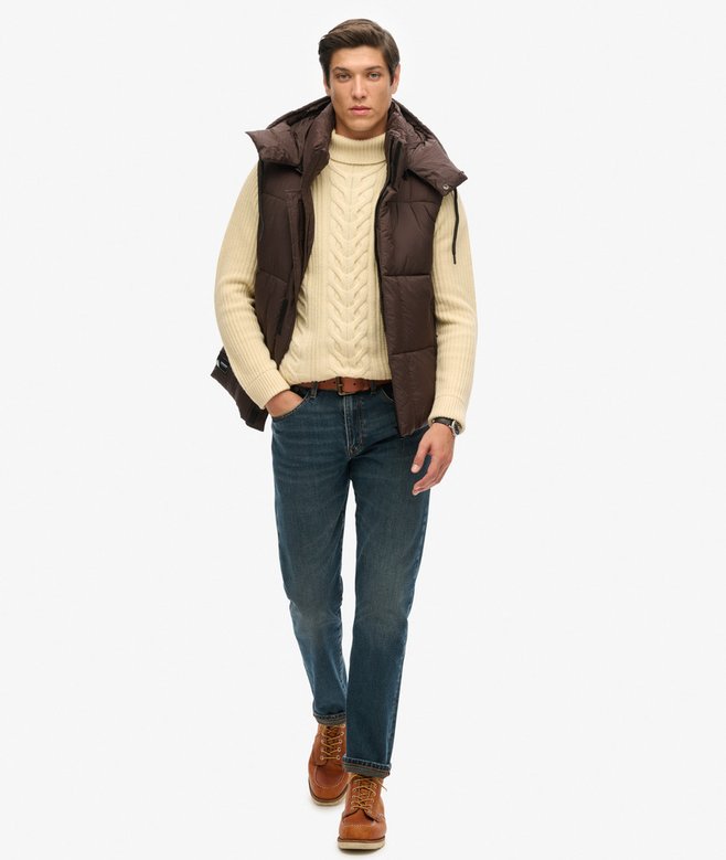 Superdry Touchline Short Padded Gilet