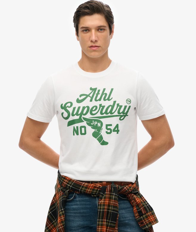 superdry Track & Field Athletic Graphic T-Shirt