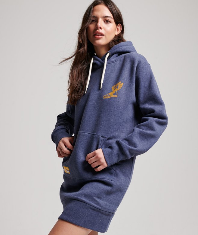 superdry Track & Field Hoodie Dress