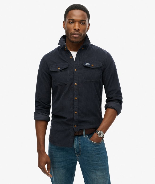 superdry Trailsman Relaxed Fit Corduroy Shirt