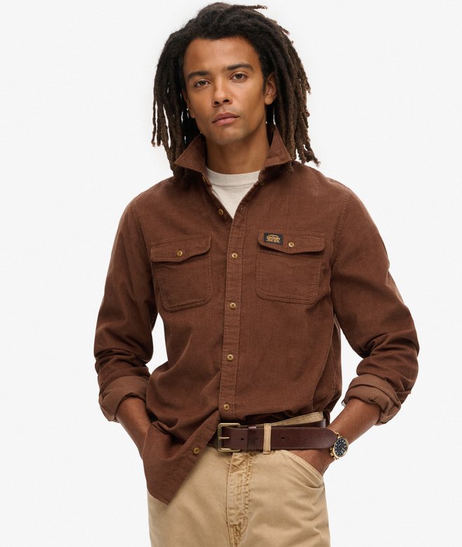 superdry Trailsman Relaxed Fit Corduroy Shirt