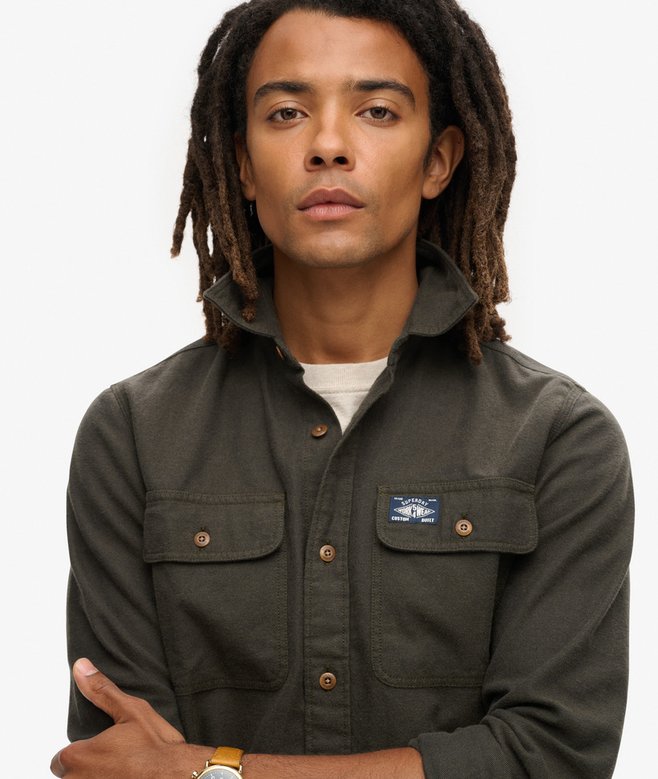 Superdry Trailsman Relaxed Fit Overshirt