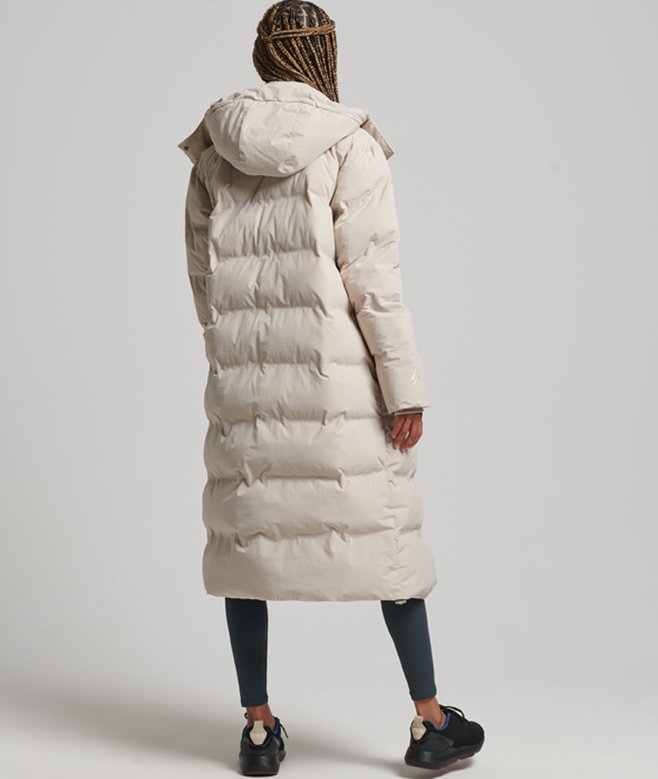 Superdry Train Longline Padded Jacket