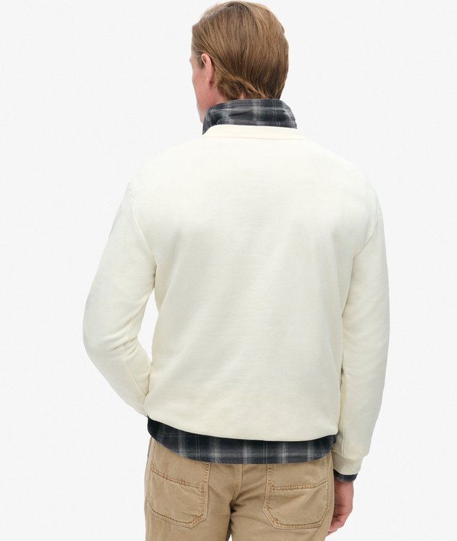 Superdry Travel Postcard Graphic Crew Sweatshirt