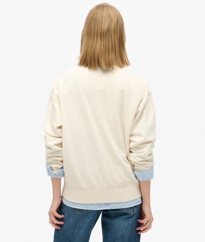 Superdry Travel Souvenir Loose Crew Sweatshirt