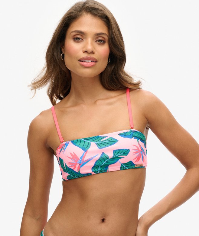Superdry Tropical Bandeau Bikini Top