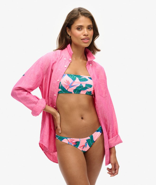 superdry Tropical Bandeau Bikini Top