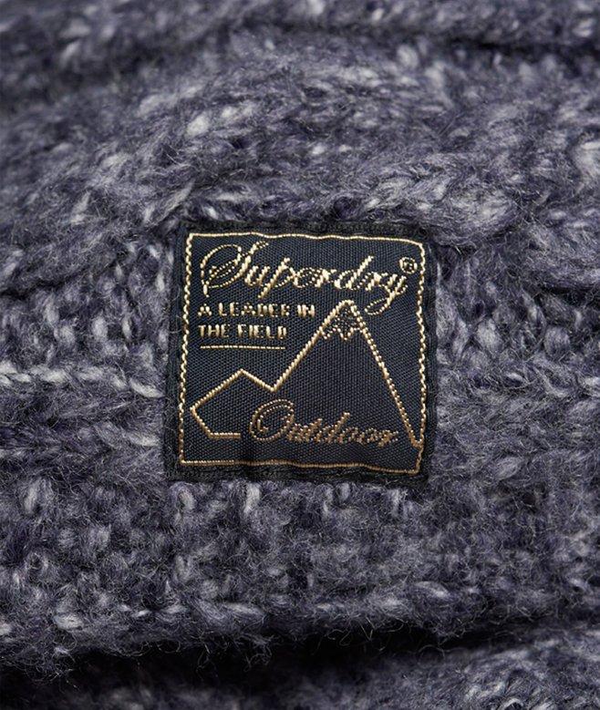 Superdry Tweed Cable Snood