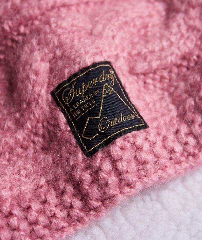 Superdry Tweed Cable Snood