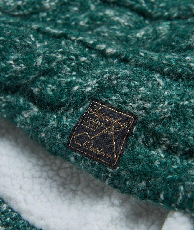 Superdry Tweed Cable Snood