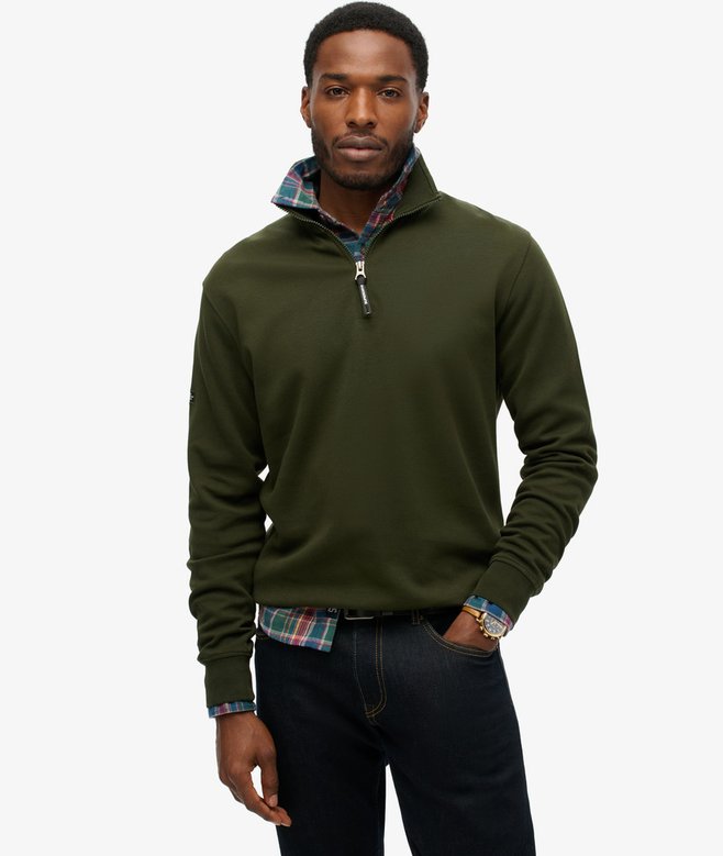 superdry Utility Logo Half-Zip Sweatshirt