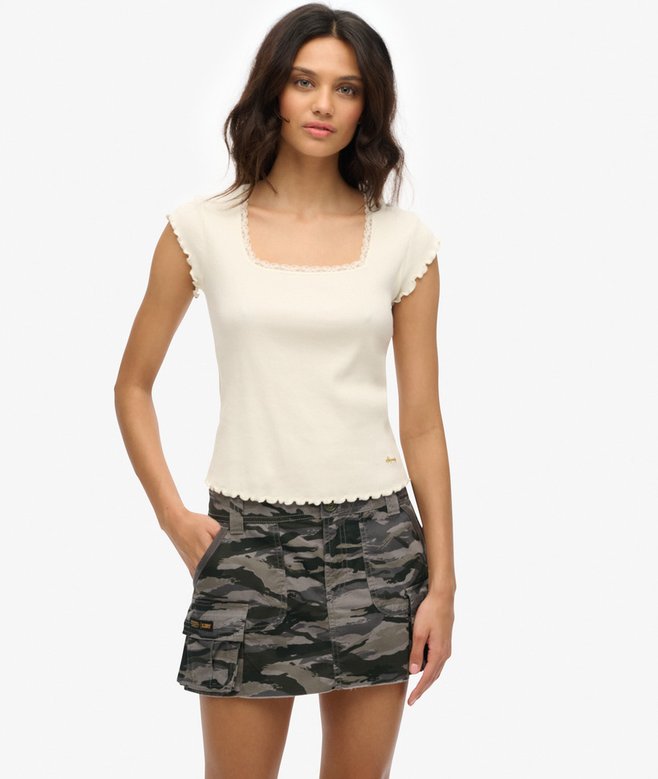 superdry Utility Parachute Skirt