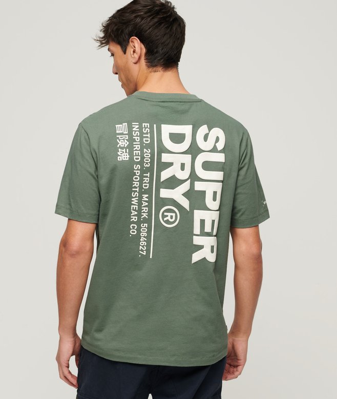 Superdry Utility Sport Logo Loose Fit T-Shirt