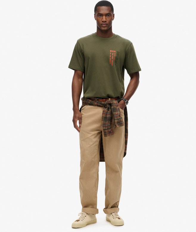 Superdry Utility Sport Logo Loose T-Shirt