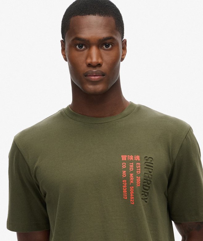 Superdry Utility Sport Logo Loose T-Shirt