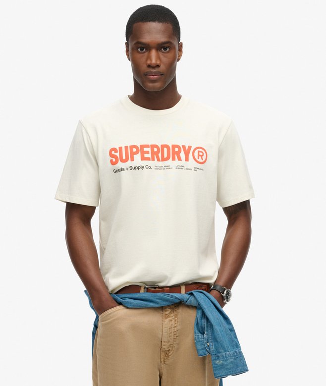 superdry Utility Sport Logo Loose T-Shirt