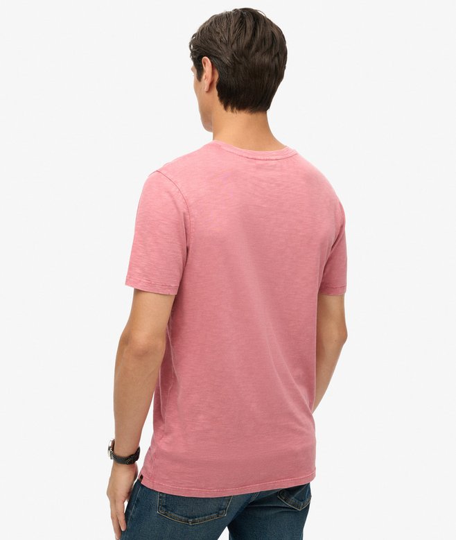 Superdry V-Neck Slub Short Sleeve T-Shirt