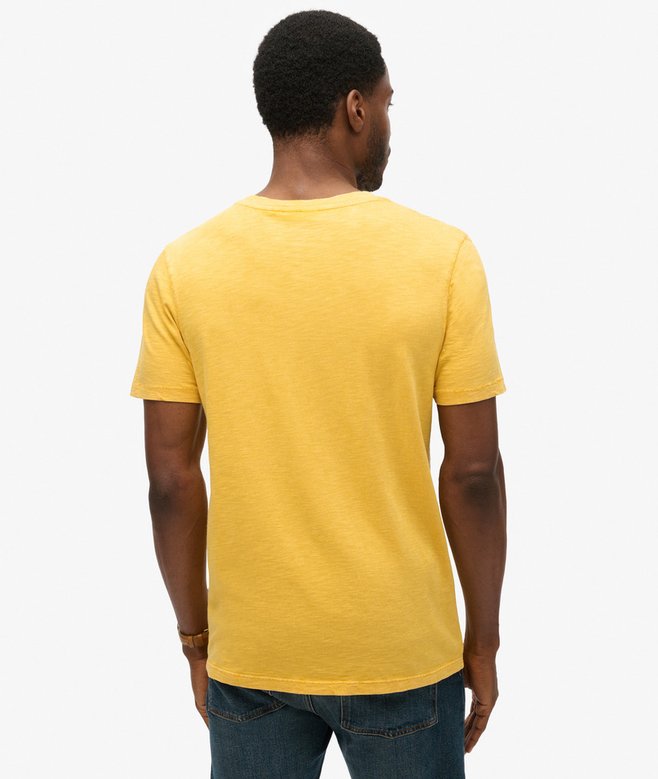 Superdry V-Neck Slub Short Sleeve T-Shirt