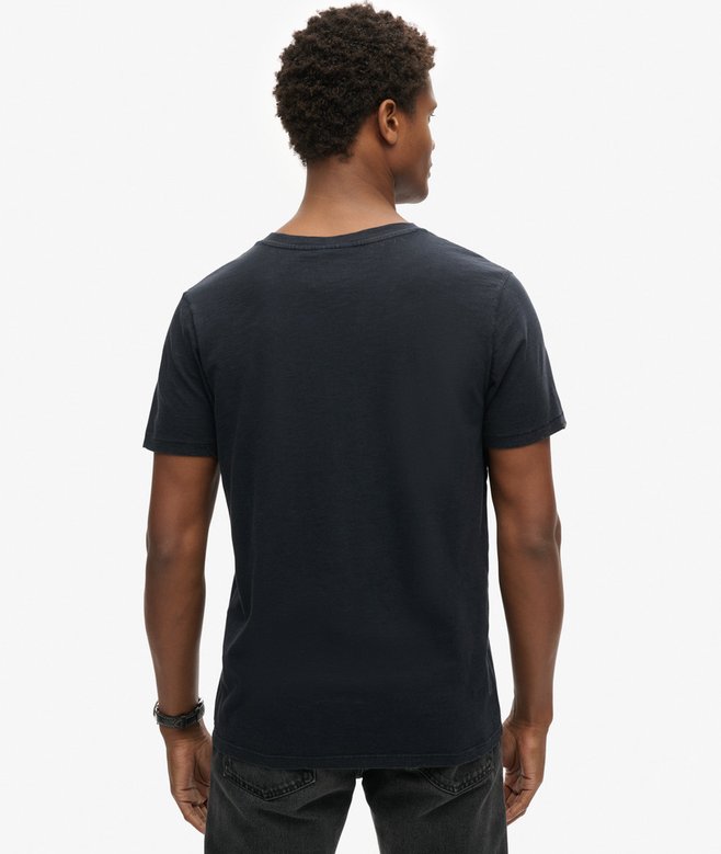 Superdry V-Neck Slub Short Sleeve T-Shirt