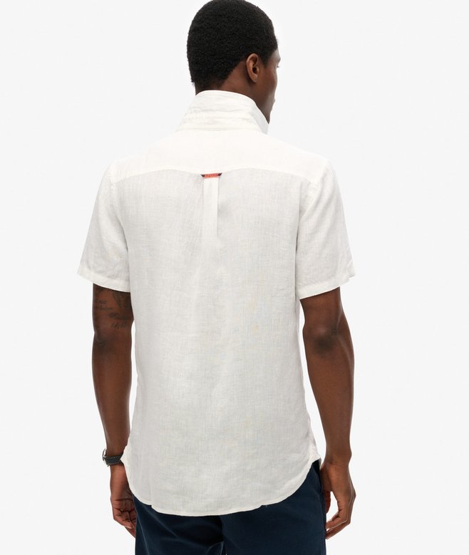Superdry Vacation Linen Short Sleeve Shirt