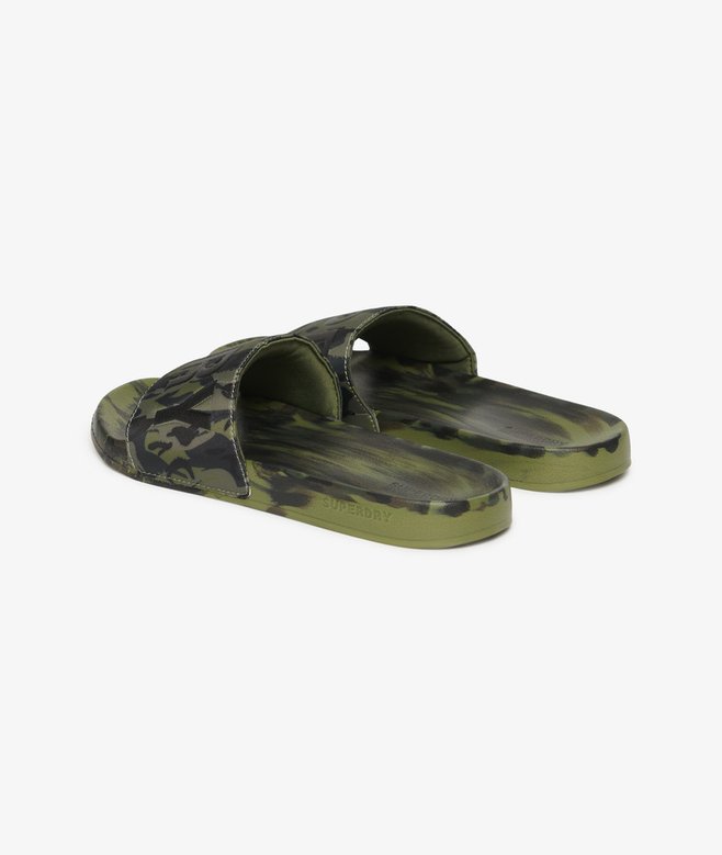 Superdry Vegan Camo Pool Sliders