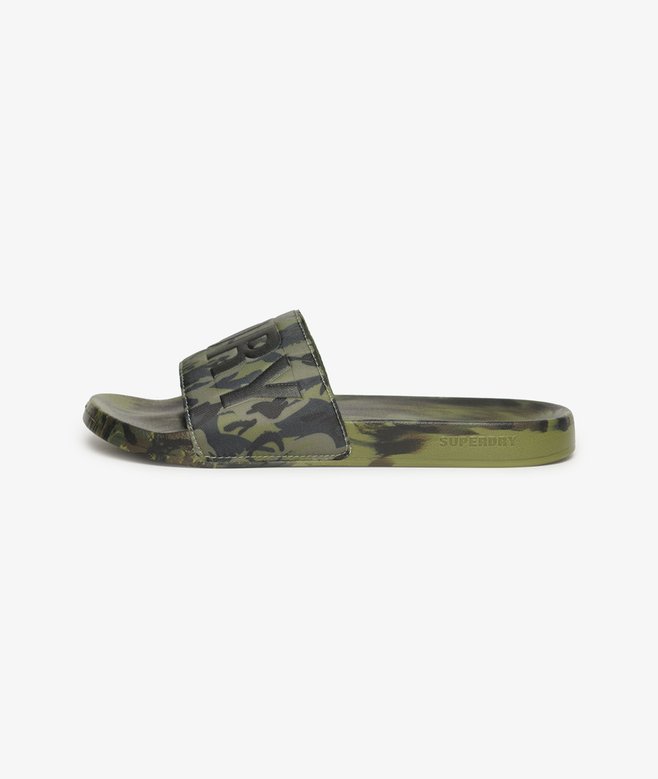 Superdry Vegan Camo Pool Sliders