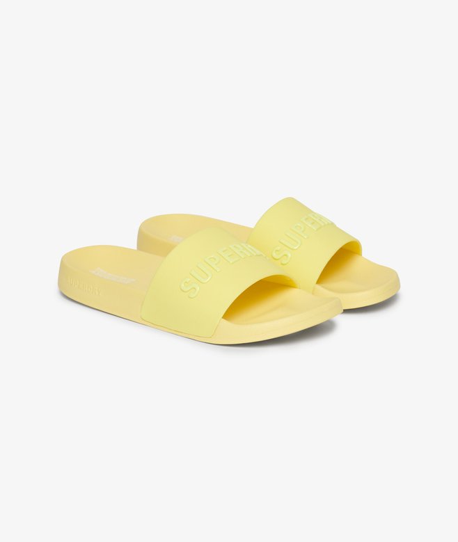 Superdry Vegan Logo Pool Sliders