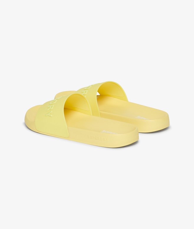 Superdry Vegan Logo Pool Sliders