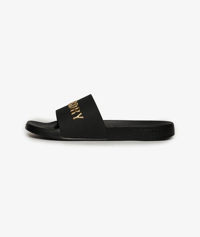 Superdry Vegan Logo Pool Sliders