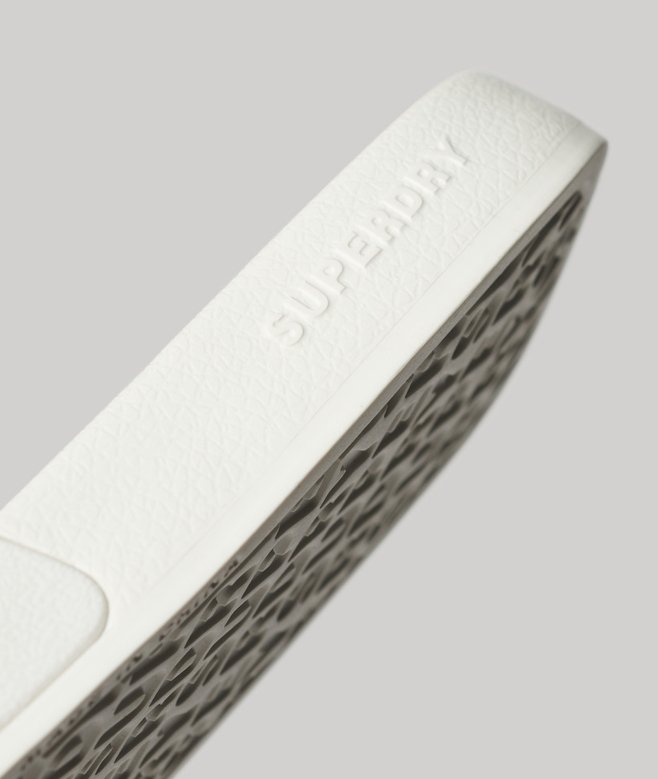 Superdry Vegan Logo Pool Sliders