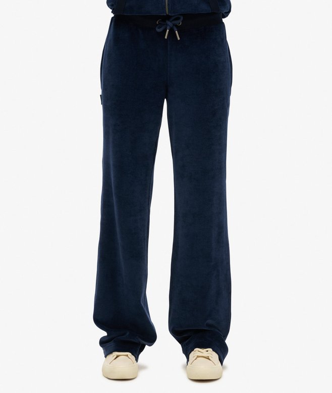 Superdry Velour Wide Leg Joggers